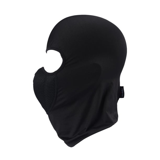 Spandex transpirable y protector para esquí, senderismo y ciclismo (negro)