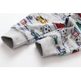 thumbnail image 4 of DDSOL Toddler Boys Jogging Pants Cartoon Car Print Drawstring Elastic Boys Sweatpants, 4 of 4