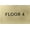 Brushed Gold, variant on ADA CENTRAL SIGNS - 6" X4" Floor 4 Sign - ADA Compliant Tactile Graphics Grade 2 Braille Text | Wall Mount Plastic Directional Assistance, Floor Number Sign for Office, Schools, Hospitals, Apartments