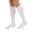 White, variant on duomed Relax 20-30 mmHg Cushioned Closed Toe Compression Socks, White, Medium
