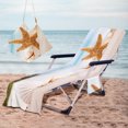 thumbnail image 7 of kladzum Summer Beach Chair Covers with Side Pockets Boho Pool Lounge Chair Towel Covers Microfiber Beach Towel for Outdoor Garden Courtyard Patio Beach Supplies, 7 of 7