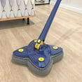 thumbnail image 1 of Trapeador Trapeador de limpieza 360 giratorio Squeeze Floor Cloth para esquina de puerta automática (D) Wdftyju Libre de BPA, 1 of 3