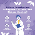 thumbnail image 4 of ColonSweep Psyllium Husk Powder - Vegan Gut Cleanse for Relief - 30 Gluten-Free Fibre Servings Supplement for Constipation and Bloating Relief, 4 of 9