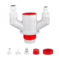 thumbnail image 1 of Easy Installation Sink Pipe Connector Versatile Sink Pipe Adapter Sink Pipe Connector Keep Your Kitchen Air Fresh, 1 of 5