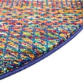thumbnail image 6 of Unique Loom Calypso Collection Area Rug - Ska (7' 10" x 10' Oval Multi/Blue), 6 of 7