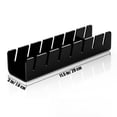 thumbnail image 6 of WEISIPU Hat Stand for Baseball Caps No Install - Acrylic Hat Holder Display and Organizer for 14 Baseball Caps for Bedroom, Closet, Dresser, 6 of 8