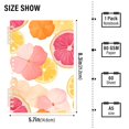 thumbnail image 2 of FORMRS 1-Subject Spiral Notebook 8" x 5" College Ruled 60 Refillable Sheet, 2 Pack, Pink Floral Orange, 2 of 7
