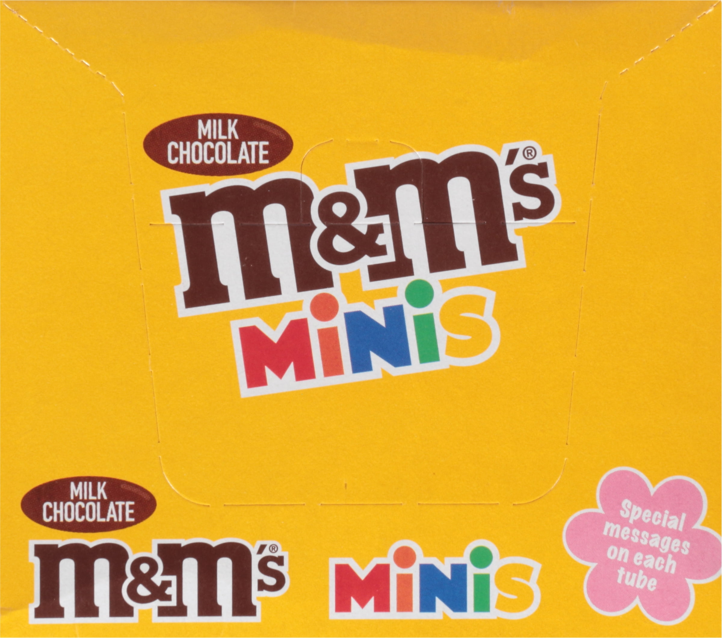 M&M'S Easter Milk Chocolate MINIS Size Candy, 1.08-Ounce Tube 24-Count Box