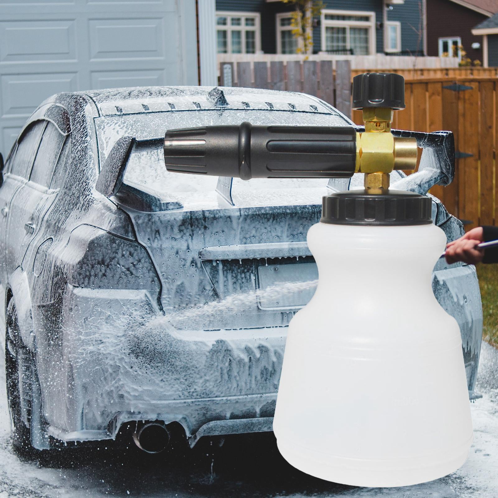 Nishiyuenyi Car Wash Foam Sprayer Heavy Duty Foam Nozzle Sprayer for Pressure Washers Siding