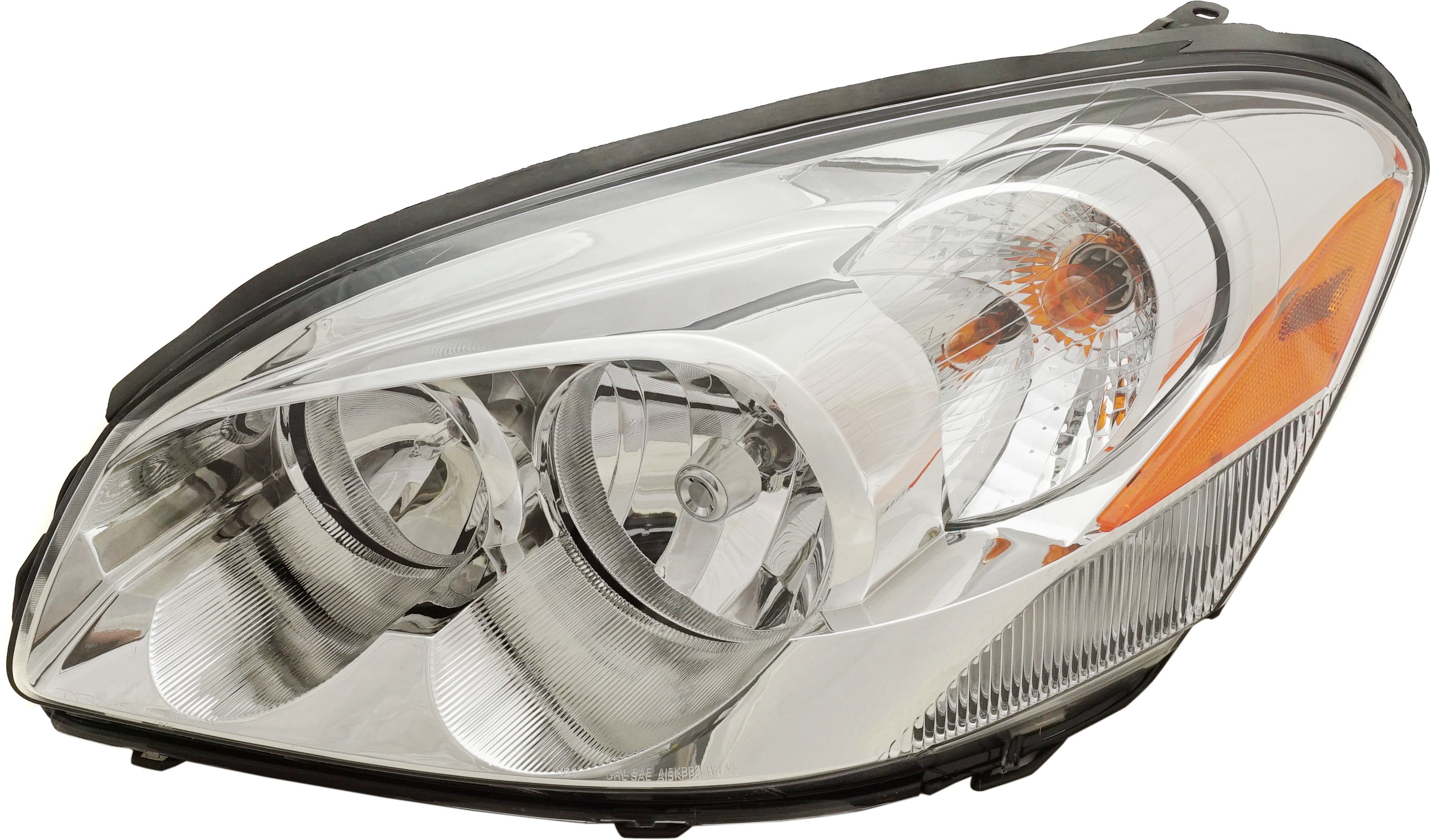 Replacement ARBB100102Q Headlight Compatible With 2006-2011 Buick Lucerne Left Driver Halogen With bulb(s) CAPA Certified