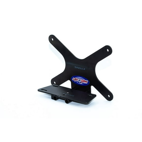 STO N SHO Front License Plate Bracket Compatible with 2012-2016 Mitsubishi Lancer Evolution and Evolution GSR (SNS12)
