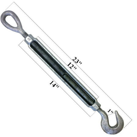 

Jones-Sports 3/4 x 12 Eye/Hook Turnbuckle 10 PCS