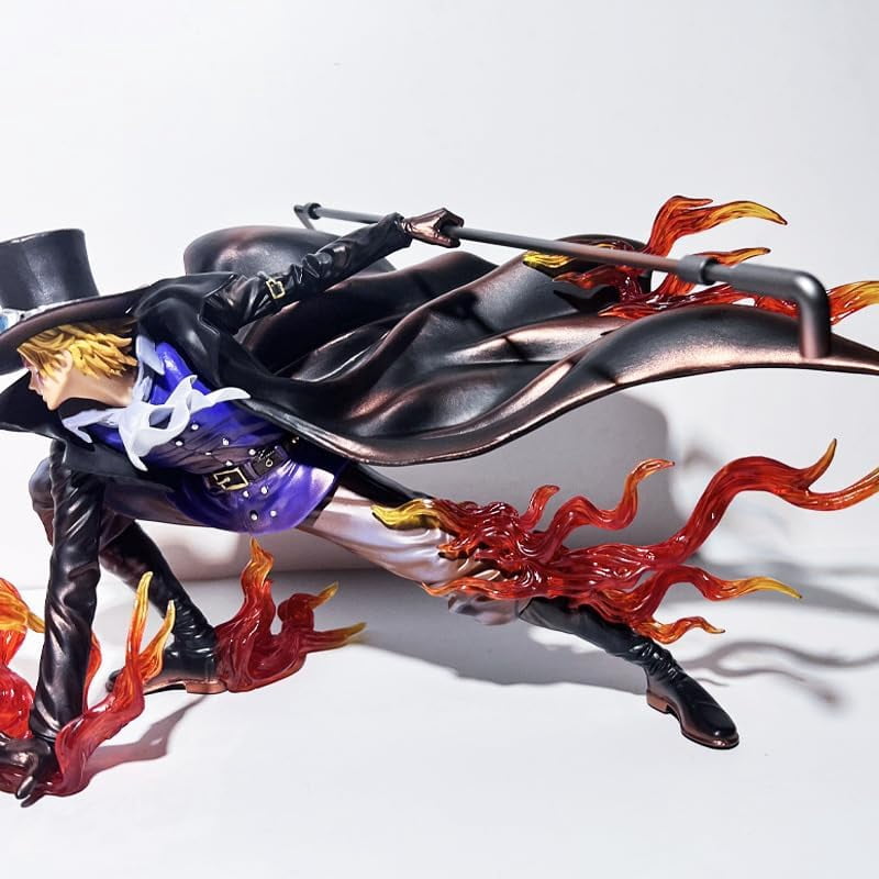 Sabo Figure Fighting Sabo Figures 22cm/8.7inch Anime Characters Figure Decor Action Figure PVC Action Characters Statue Ornament