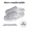 thumbnail image 6 of Disketp Fun Rabbit Women's Men's Slippers Plush Slip-On House Slipper for Winter Indoor Soft Cushion Non-slip Fluffy Slides Slippers-13, 6 of 7