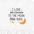 thumbnail image 4 of Inktastic I Love My Cousin to the Moon and Back Girls Toddler Dress, 4 of 5
