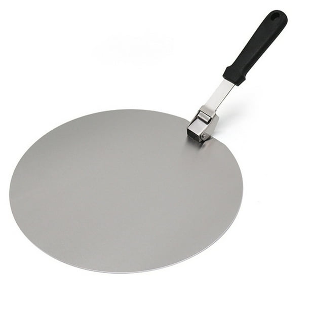 Pizza Paddle 12 Inch, Folding Stainless Steel Pizza Peel, Handle Pizza