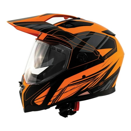 Zox Z-DS10 Urbanite Dual Sport Motorcycle Helmet Matte (Best Small Dual Sport Motorcycle)