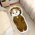 thumbnail image 1 of Cartoon Bedside Rug Cat Floor Mat Fluffy Cat Mats Irregular Carpet for Living Room Shaggy Area Rugs Thicken Doormat Cute Decor, 1 of 7