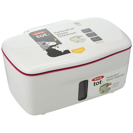 UPC: 0719812930237 | OXO Tot Perfect Pull Wipes Dispenser  Pink Pink Dispenser