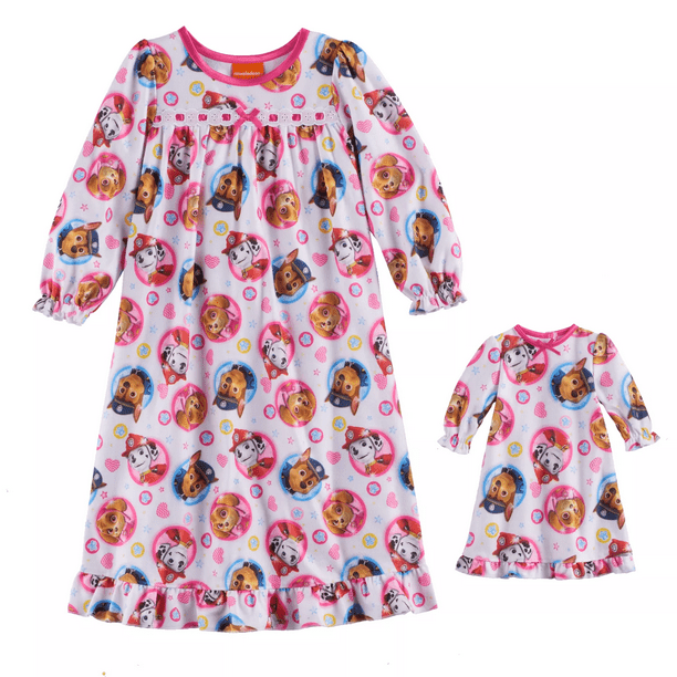 paw patrol night gown