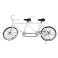 thumbnail image 1 of TISHITA 2X Échelle 1:16 Modèle de Vélo Tandem Jouet de Collection Blanc, 1 of 8