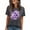 Gray, variant on Pxxlle Summer Going Out Tops for Women Fashion Flower Graphic Tee Shirts Loose Fit Short Sleeve Crewneck T Shirts (Gray S)
