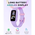 thumbnail image 2 of Reloj rastreador de actividad física para niños BIGGERFIVE Vigor 3 AMOLED 3ATM lila, 2 of 8