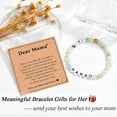 thumbnail image 3 of Gifts for Mom Mama Grandma Grammy Granny Gigi Mimi Nonna, Beaded Bracelets Birthday Mothers Day Christmas Jewelry Gifts for Women, 3 of 7