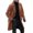 Khaki, variant on Mrzhqd Mens Hoodies Men'S New Winter Style Fashion Pure Hat And Wool Overcoat Comfortable Warm Coat