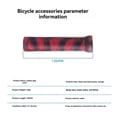 thumbnail image 3 of 1 Pair Bike Handlebar Grips Cover Non-Slip Rubber Handlebar Cover for 22.2mm Handlebar Scooter Cruiser Road Urban,B, 3 of 5
