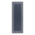 thumbnail image 2 of Gertmenian Paseo Kiano Modern Striped Navy/ Gray Area Rug, 2x6, 2 of 6