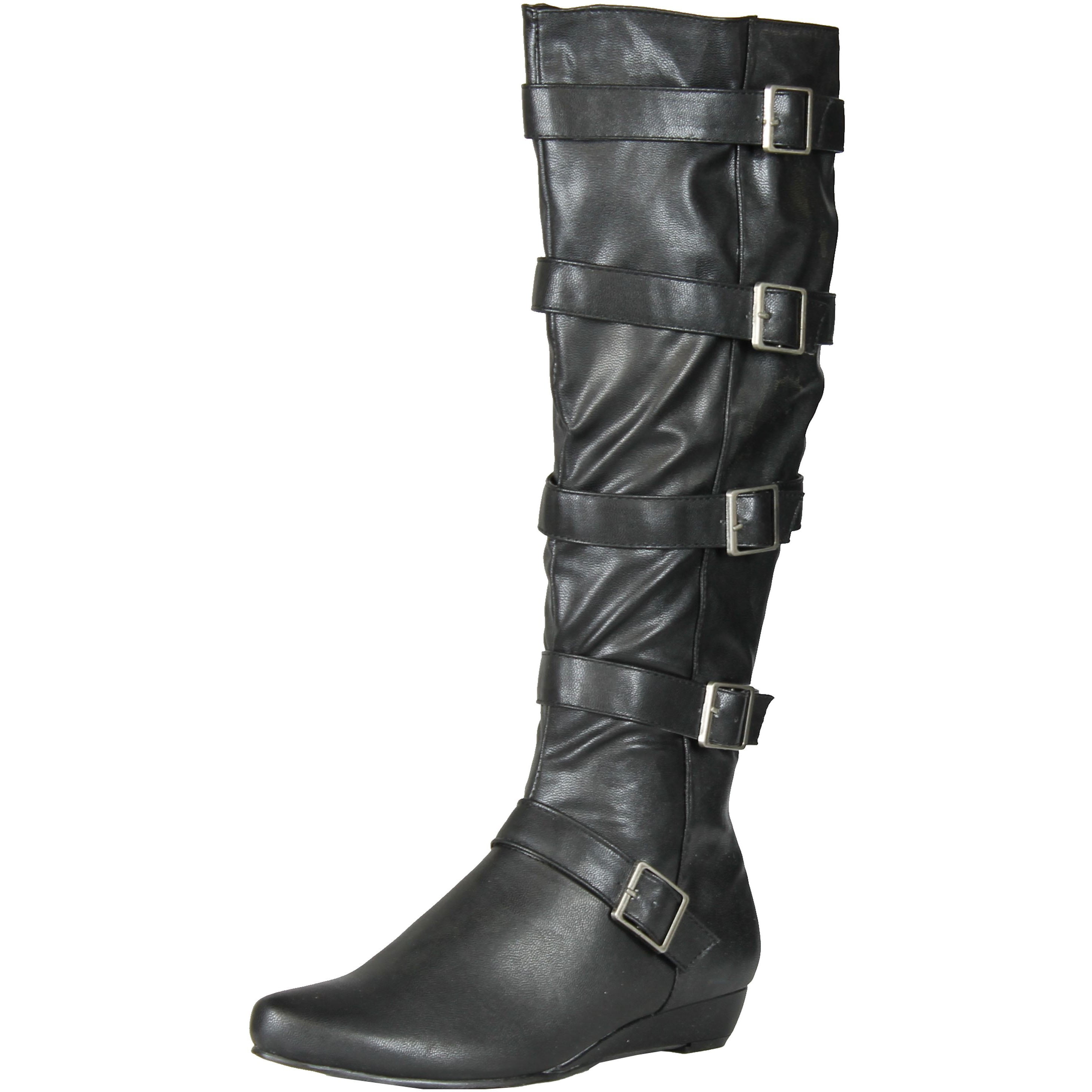 Gomax - Gomax Womens Agatha Cute Fashion Boots with Buckle Detail ...