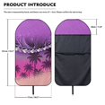 thumbnail image 6 of Garronmavis 1 PC Sports Front Car Seat Towel Cover, Waterproof Stain Resistant Breathable Non-Slip, Easy Installation Universal Fit for Cars SUV Truck Sedan Van, 6 of 8