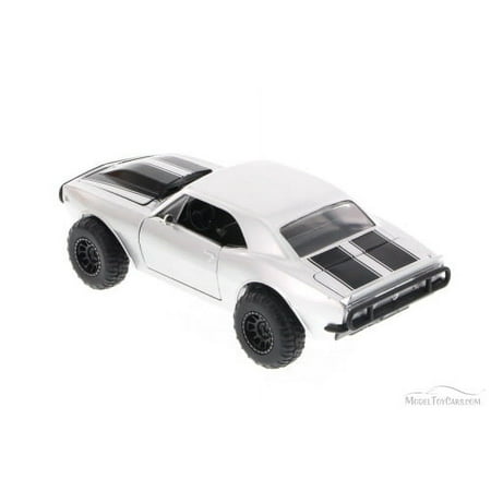 Fast & Furious Roman's Chevy Camaro Off Road, Silver - Jada Toys 97169 - 1/24 Scale Diecast Model Toy Car (Brand New, but NOT IN BOX)