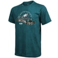thumbnail image 2 of Men's Majestic Threads Midnight Green Philadelphia Eagles Super Bowl LVII Tri-Blend Desert T-Shirt, 2 of 3