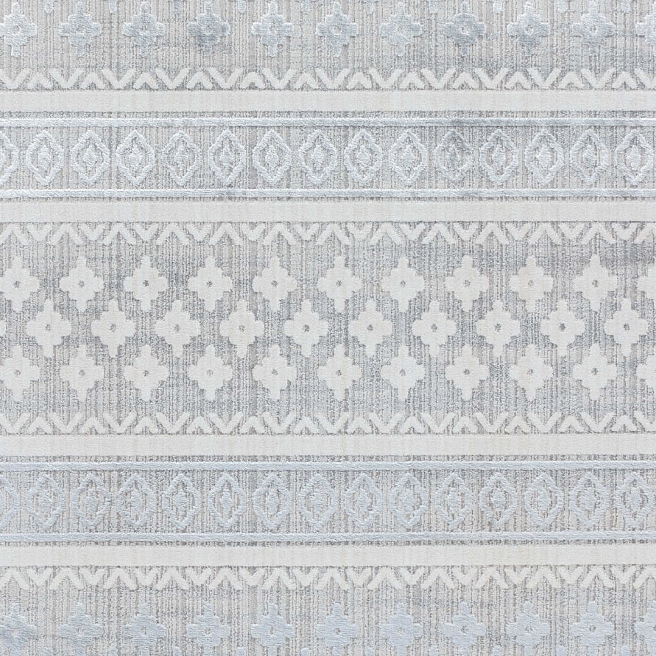 CHI Sumter Stripe Grey 8'6" x 13' Area Rug