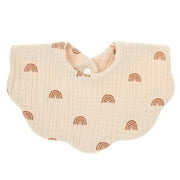 1pc Solid Colour Baby Bib Soft Pure Cotton Newborn Burp Cloth Infants Saliva Towel Feeding Bib Baby Apron Bandana Baby Item A-10