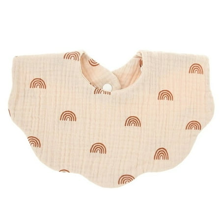 1pc Solid Colour Baby Bib Soft Pure Cotton Newborn Burp Cloth Infants Saliva Towel Feeding Bib Baby Apron Bandana Baby Item A-10