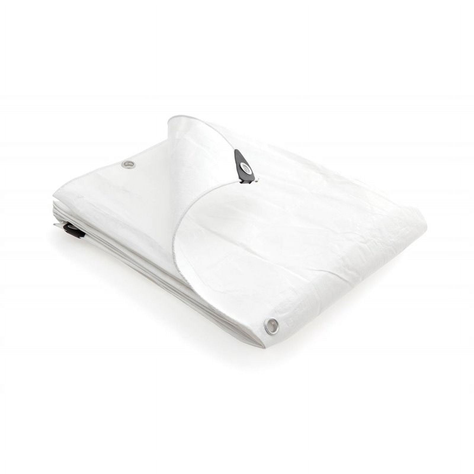 King Canopy White Heavy Duty Tarp 20X20