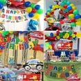 thumbnail image 4 of Kit de Guirnalda YONGSHENG Decoración de Fiesta de Transporte para Niños Cumpleaños, 4 of 5