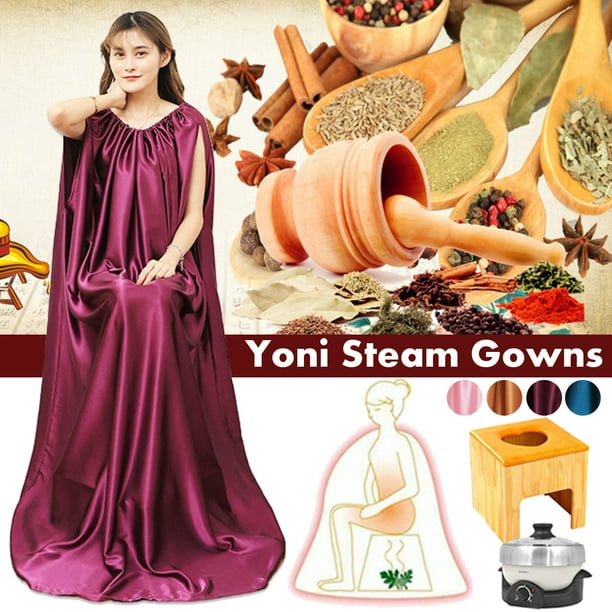 Breath Yoni Steam Gowns V Steam Bath Robe  Detox 