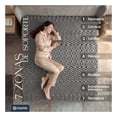 thumbnail image 4 of Esquimal Colchoneta Memory Foam 5 Cms. Topper 7 Zonas Matrimonial Color Gris, 4 of 8