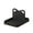 Black, variant on JKLOP Spoon Rest with Lid Holder: Foldable Silicone Spoon Holder High Temperature Spoon Organizer Spatula Holder for Kitchen Counters & Stove for Home & Kitchen