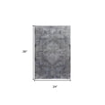 thumbnail image 3 of HomeRoots 566338 2 x 3 ft. Gray Abstract Distressed Rectangle Area Rug, 3 of 5