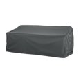 thumbnail image 2 of GDF Studio Outdoor 3-Seater Sofa Cover, Weather-Resistant UV-Protected, Dark Grey, 2 of 13