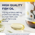 thumbnail image 5 of Metagenics OmegaGenics Fish Oil EPA-DHA 1000 mg - High Potency - Omega-3 Fish Oil Supplement - For Heart Health, Musculoskeletal Health & Immune System Health* - With DHA & EPA - 60 Softgels, 5 of 9