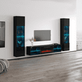 thumbnail image 3 of Lima BL-EF Floating Fireplace Entertainment Center, 3 of 5