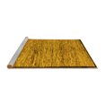 thumbnail image 2 of Ahgly Company Machine Washable Indoor Rectangle Abstract Yellow Modern Area Rugs, 8' x 12', 2 of 4