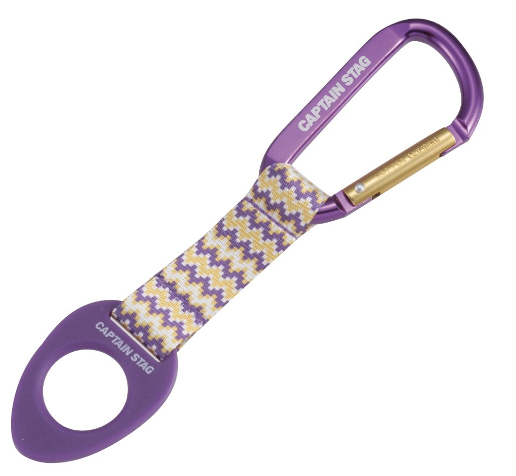 CAPTAIN STAG Camping excursion Pet bottle holder with carabina Wave UM