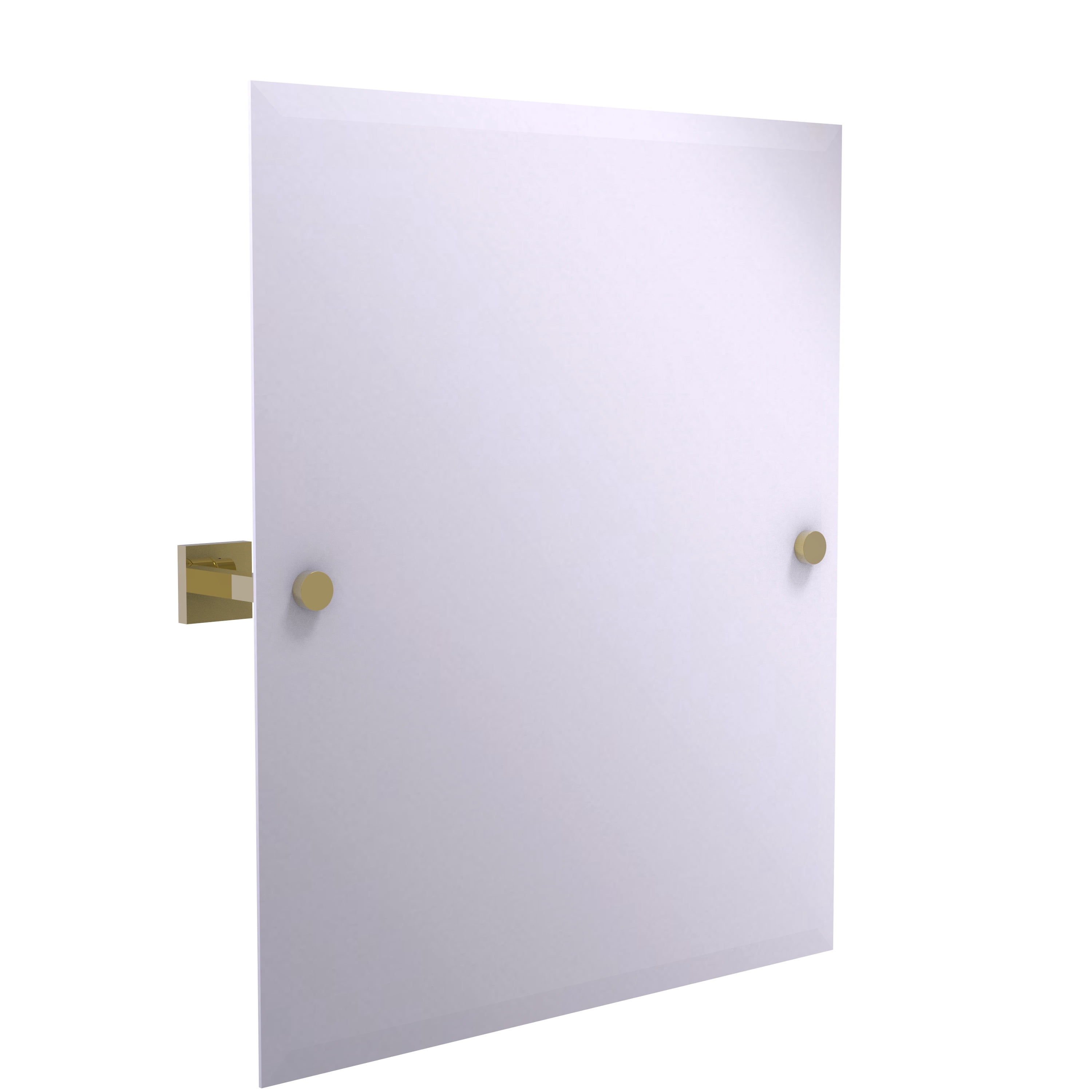 Allied Brass DT-92-FER Frameless Rectangular Tilt Mirror With Beveled